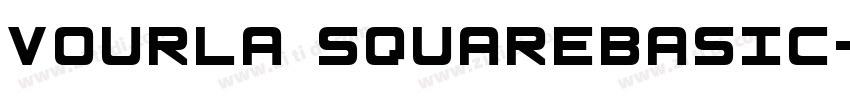 Vourla SquareBasic字体转换